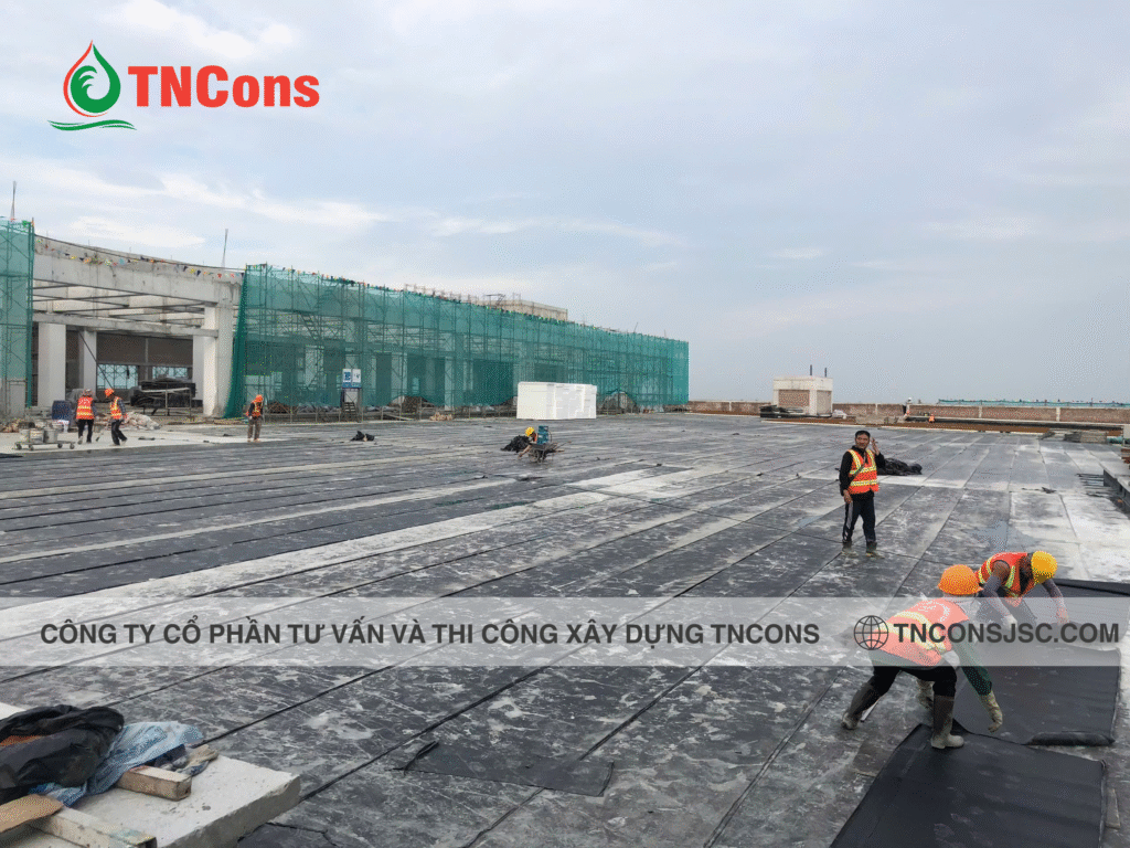 Chống thấm màng bitum là lựa chọn hoàn hảo cho nhiều công trình
