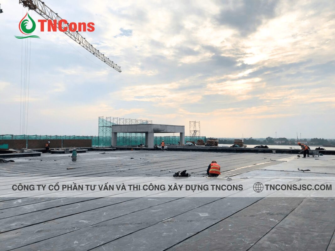 Quy trình chống thấm mái Hải Dương triệt để, độ bền tới 30 năm