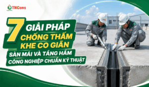 7 giải pháp chống thấm khe co giãn sàn mái và tầng hầm công nghiệp chuẩn kỹ thuật