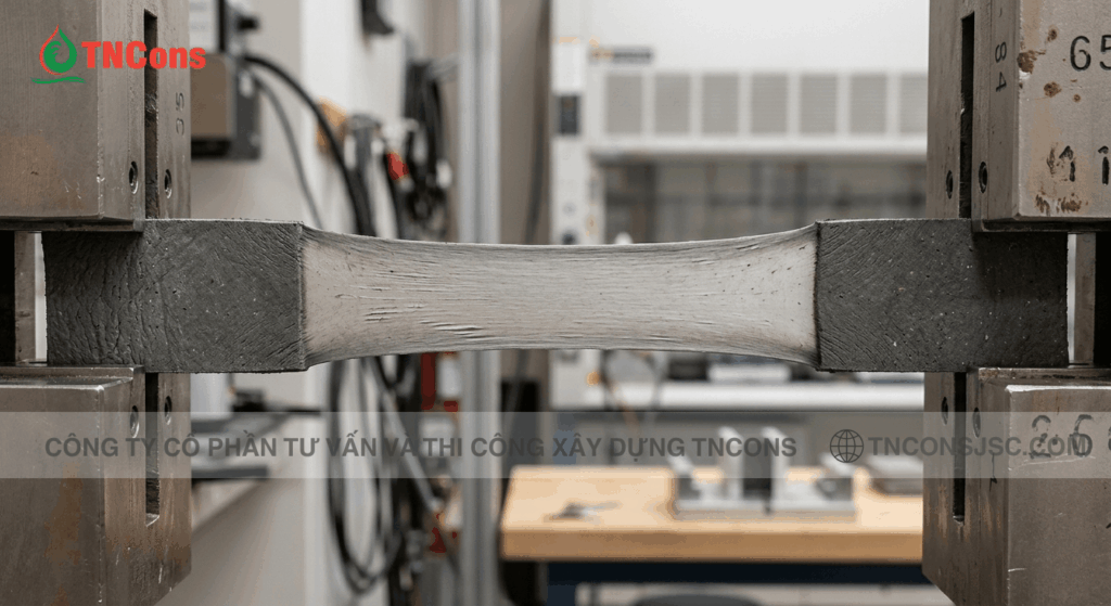 Độ đàn hồi của chống thấm Polymer xi măng